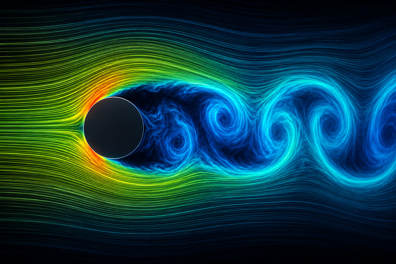 Fluid Flow Over a Cylinder CFD Reynolds Number Visualization Fluid Flow Over a Cylinder CFD Reynolds Number Visualization