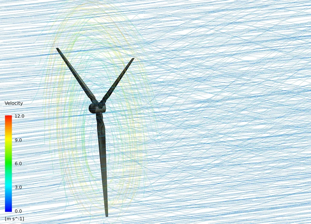 CFD Simulation Services for Wind Turbine and external flows