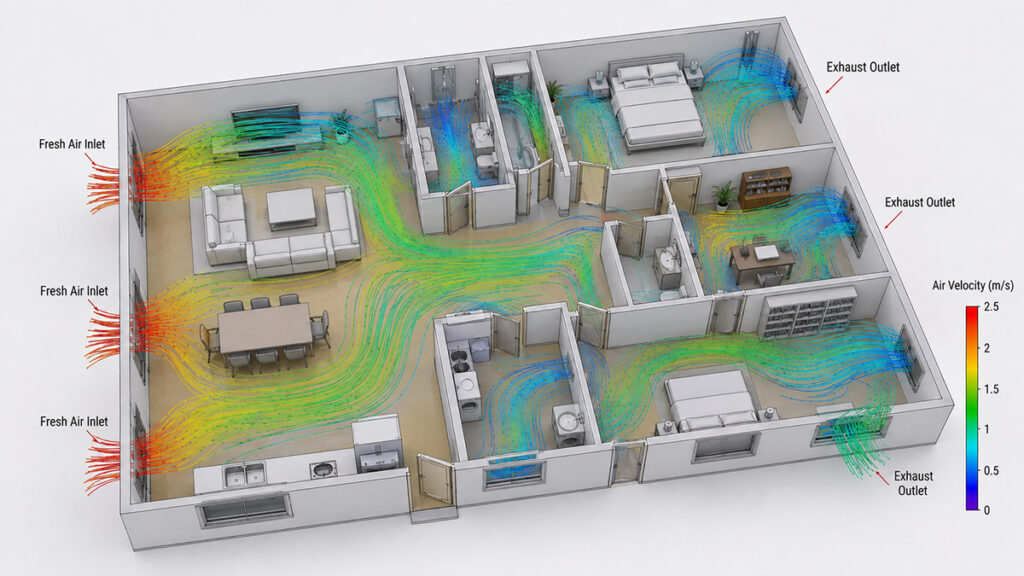 CFD consulting and engineering simulation for HVAC & Building Services-2
