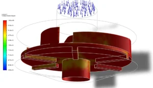 CFD simulation services for cavitation in pump 2