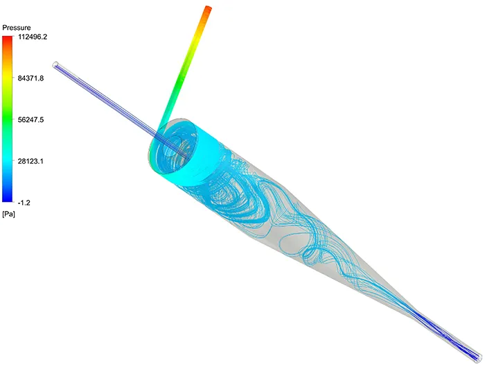 CFD Analysis of a Hydrocyclone for Fine Particle Filtration 4