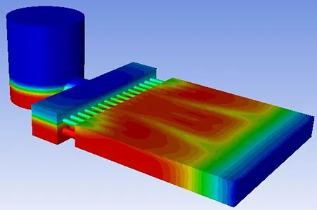 VOF CFD Simulation of Resin Flow Through a Porous Fibrous Medium
